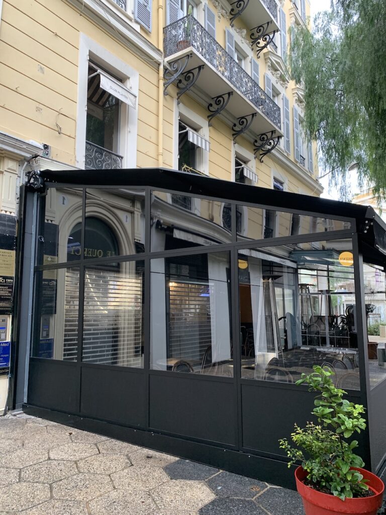 Verrière pour restaurant à Nice Verrière pour restaurant à Nice